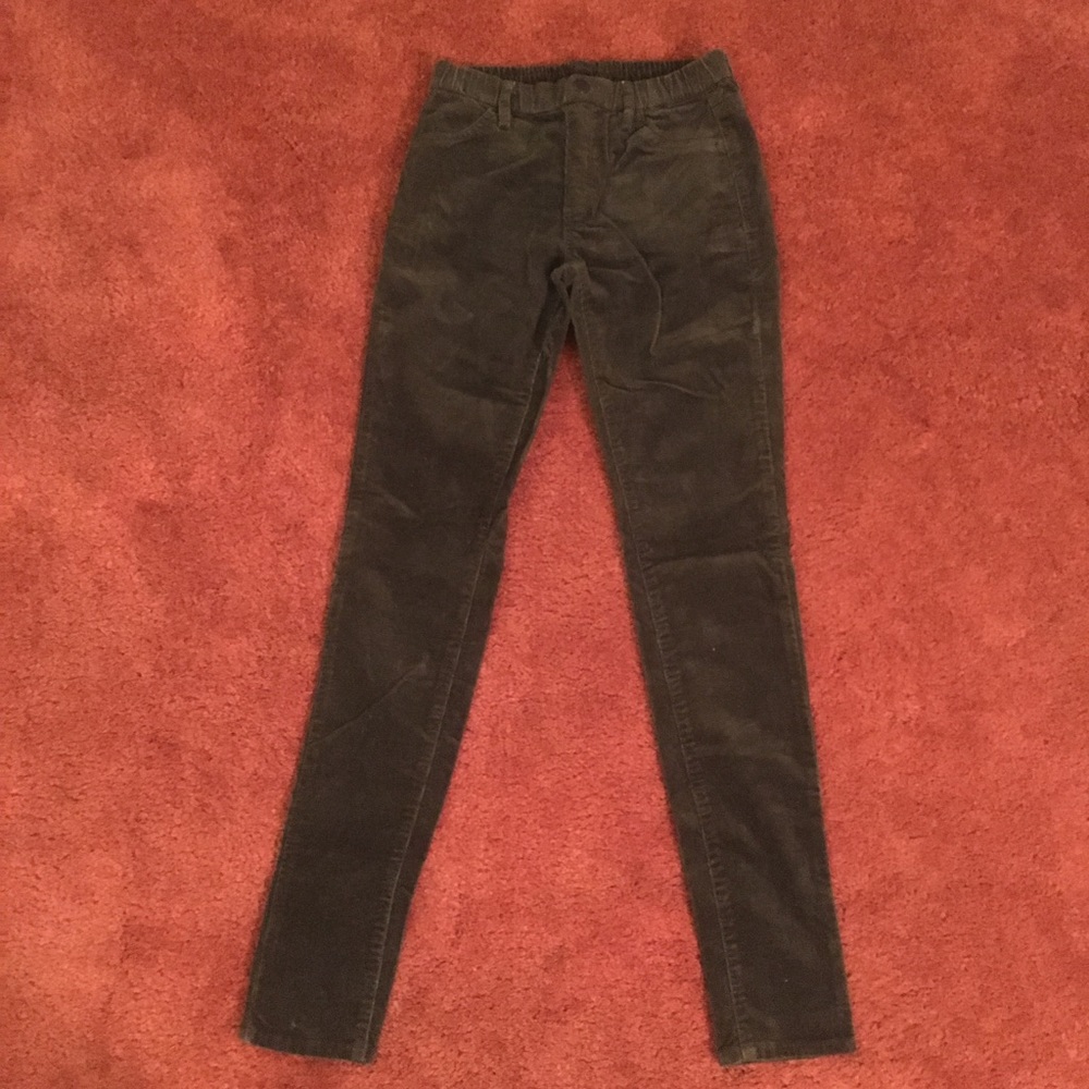 Brown corduroy